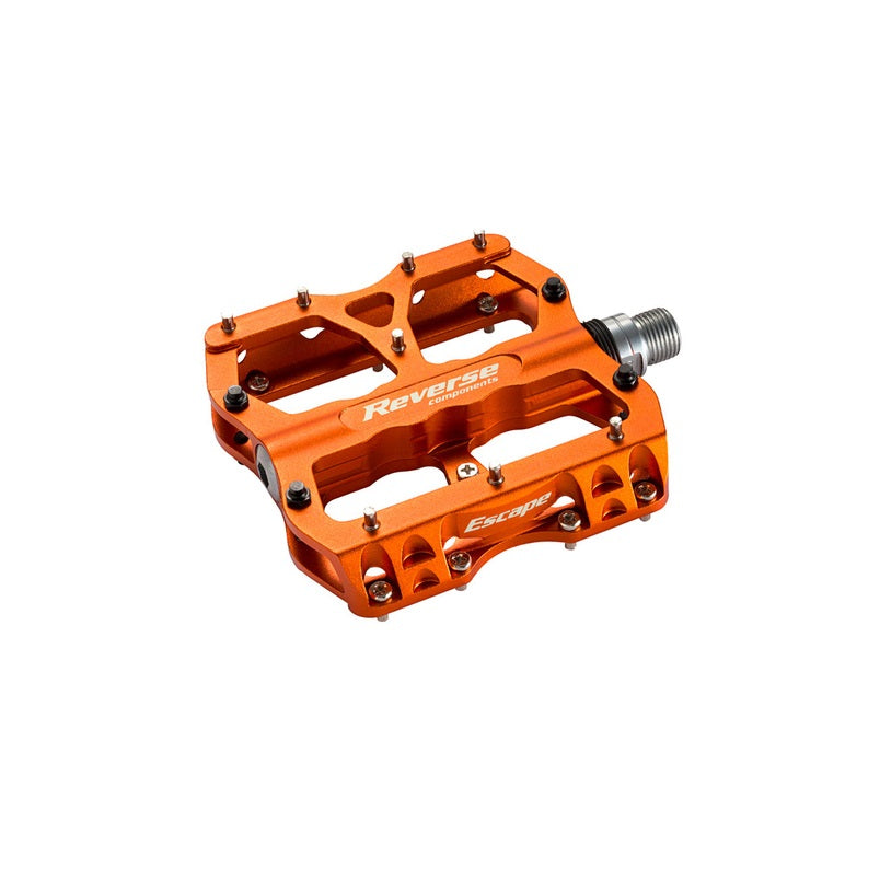 orange flat pedals REVERSE COMPONENTS ESCAPE Orange flat pedals – Probikeshop