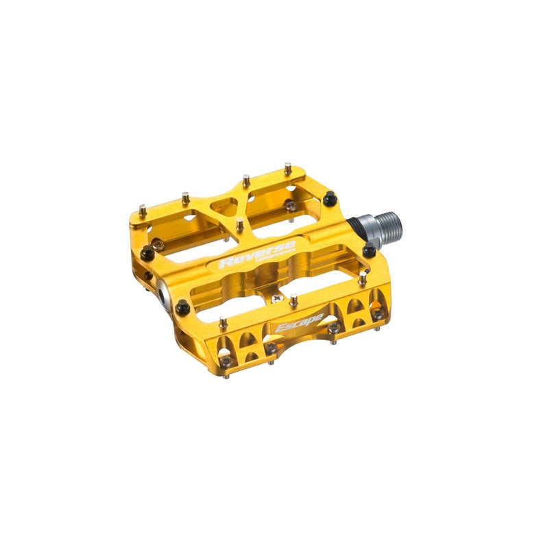 Reverse Components ESCAPE Gold fladpedaler