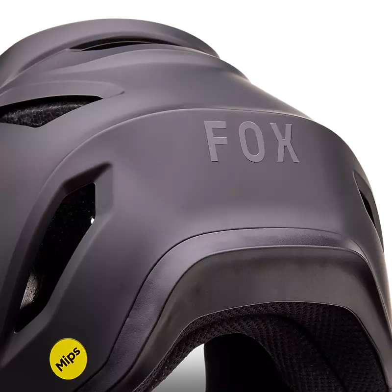 FOX RAMPAGE MTB-hjelm mat sort