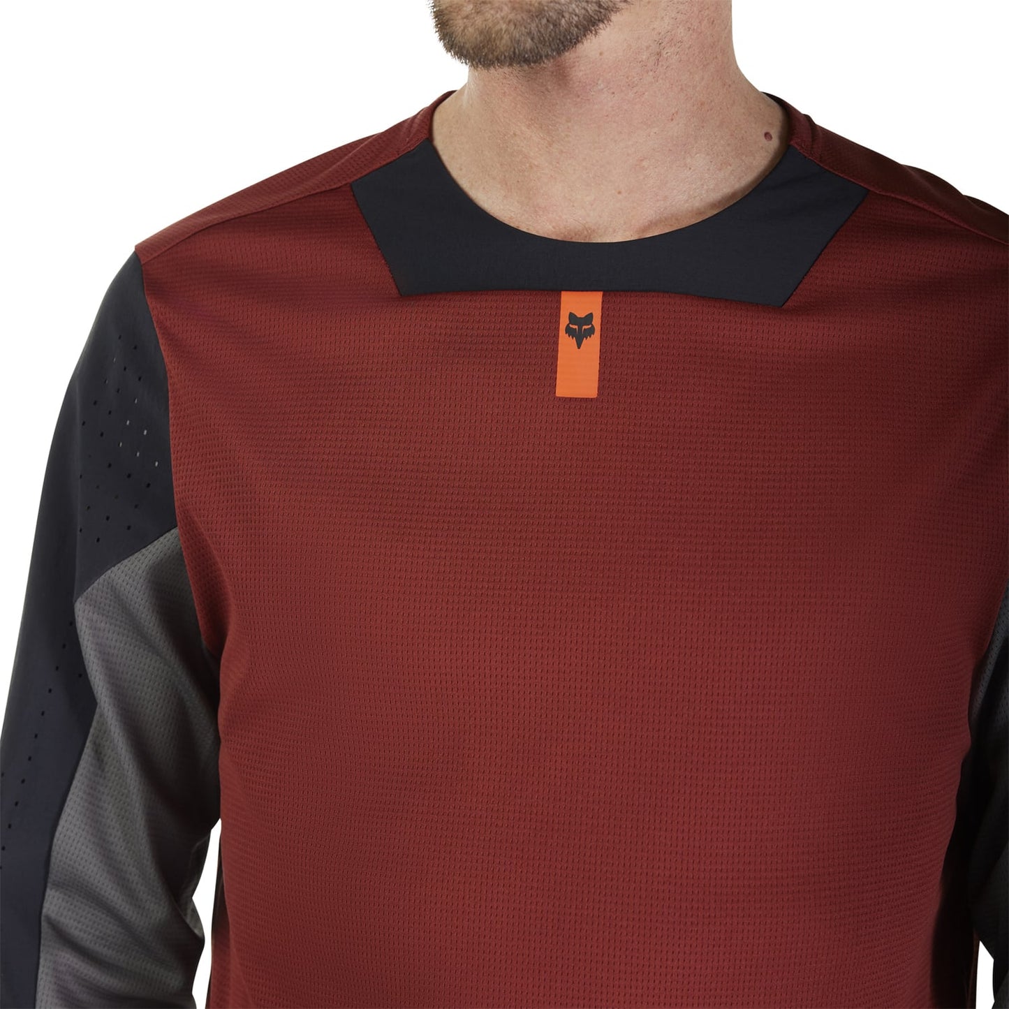 FOX DEFEND Long Sleeve Jersey Bordeaux 2025