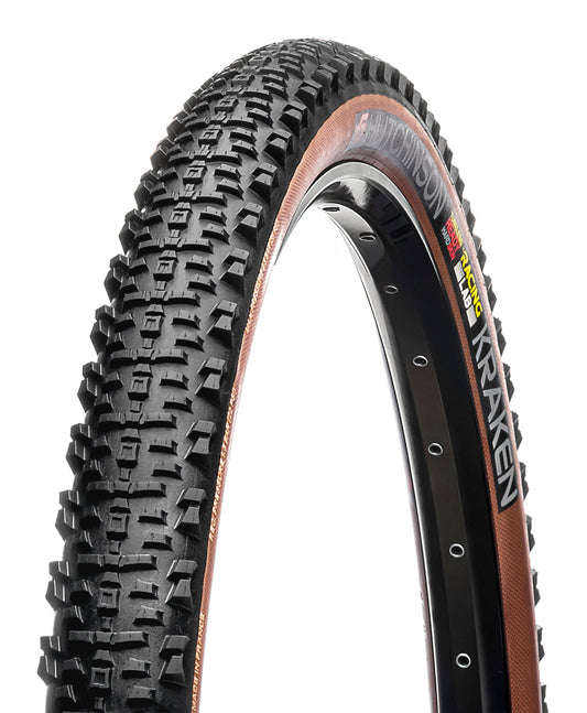HUTCHINSON KRAKEN 29x2.40 Racing Lab Hardskin Race Ripost XC Tubeless Ready Soft Black/Brown-dæk