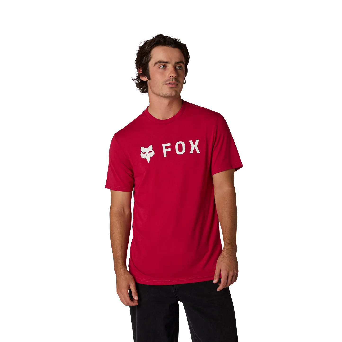 FOX ABSOLUTE TRUDRI Kortærmet teknisk T-shirt Tranebær