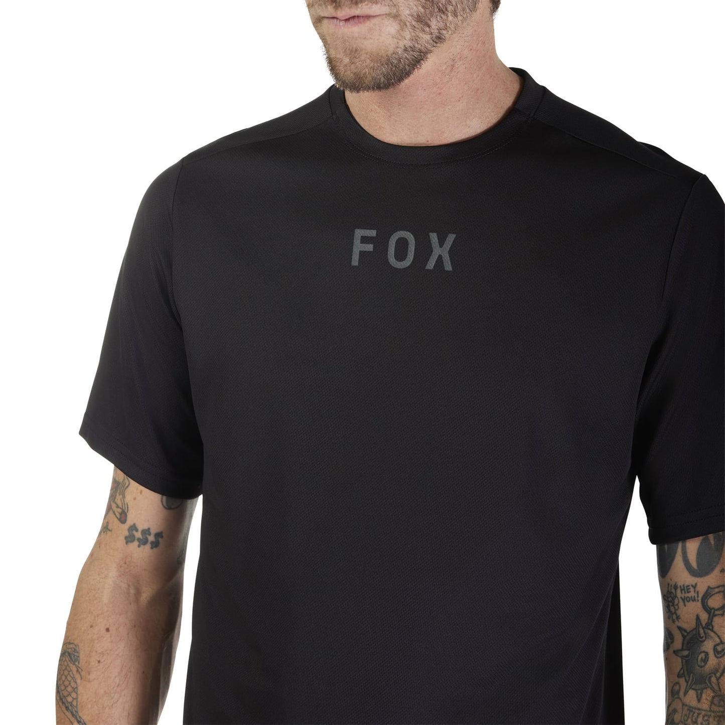 FOX RANGER WORDMARK Kortærmet Jersey Sort 2025