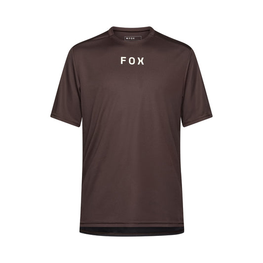 FOX RANGER WORDMARK Kortærmet Jersey Brun 2025