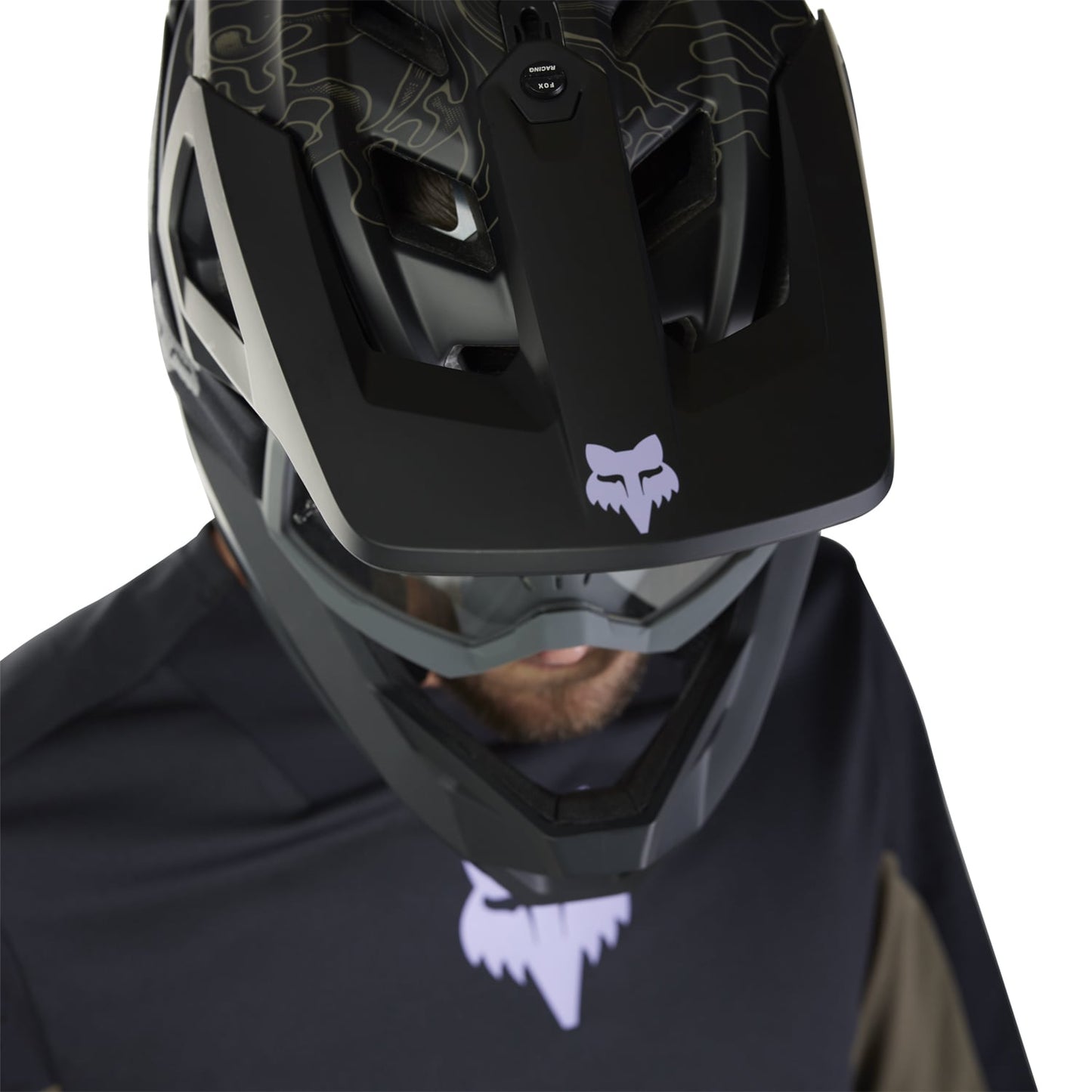 FOX DEFEND PARK Kortærmet Jersey Sort 2025