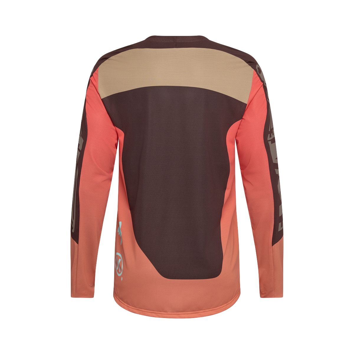 FOX FLEXAIR ELEVATED Langærmet Jersey Brun/Orange