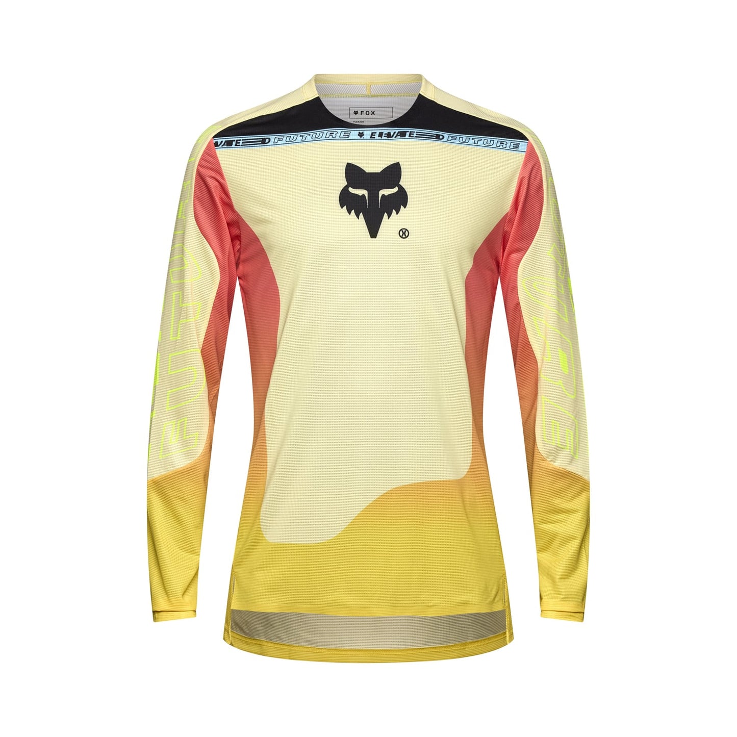 FOX FLEXAIR ELEVATED Langærmet Jersey Gul/Orange 2025