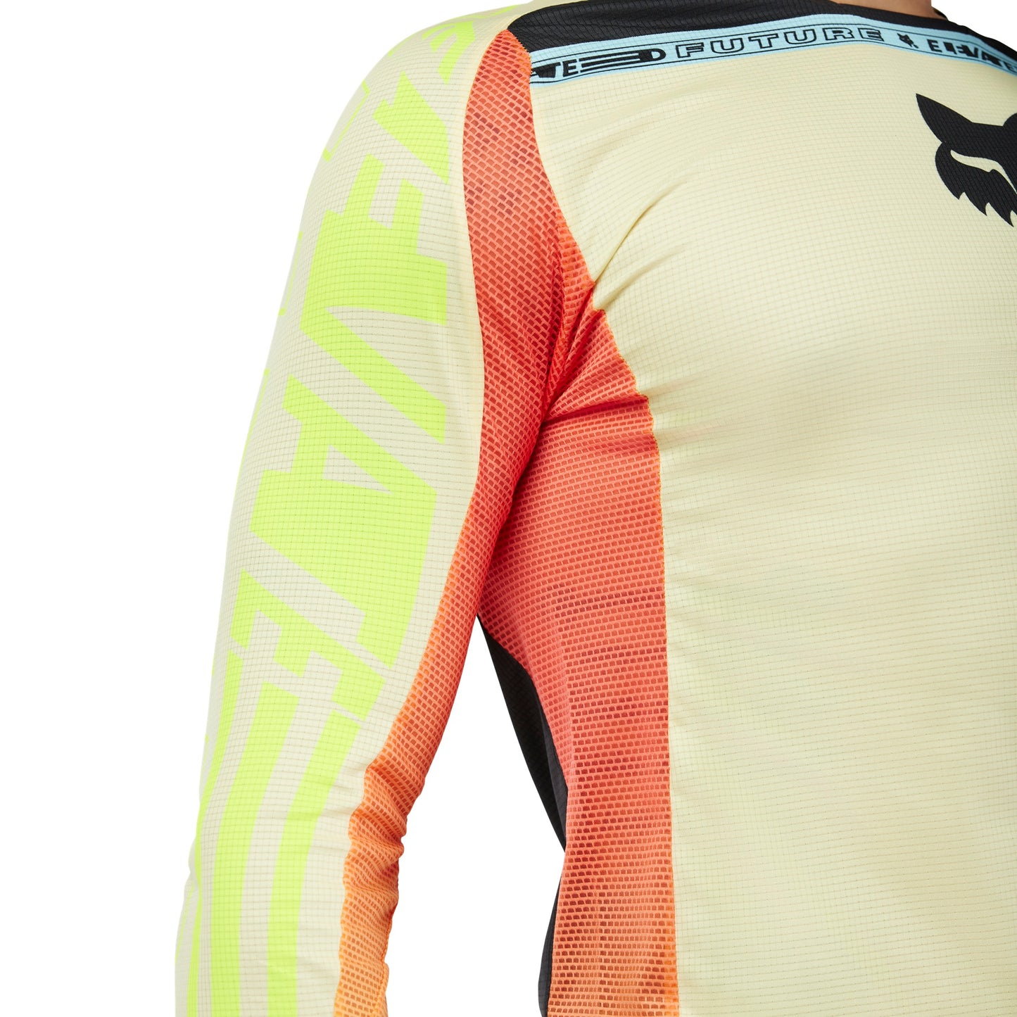 FOX FLEXAIR ELEVATED Langærmet Jersey Gul/Orange 2025