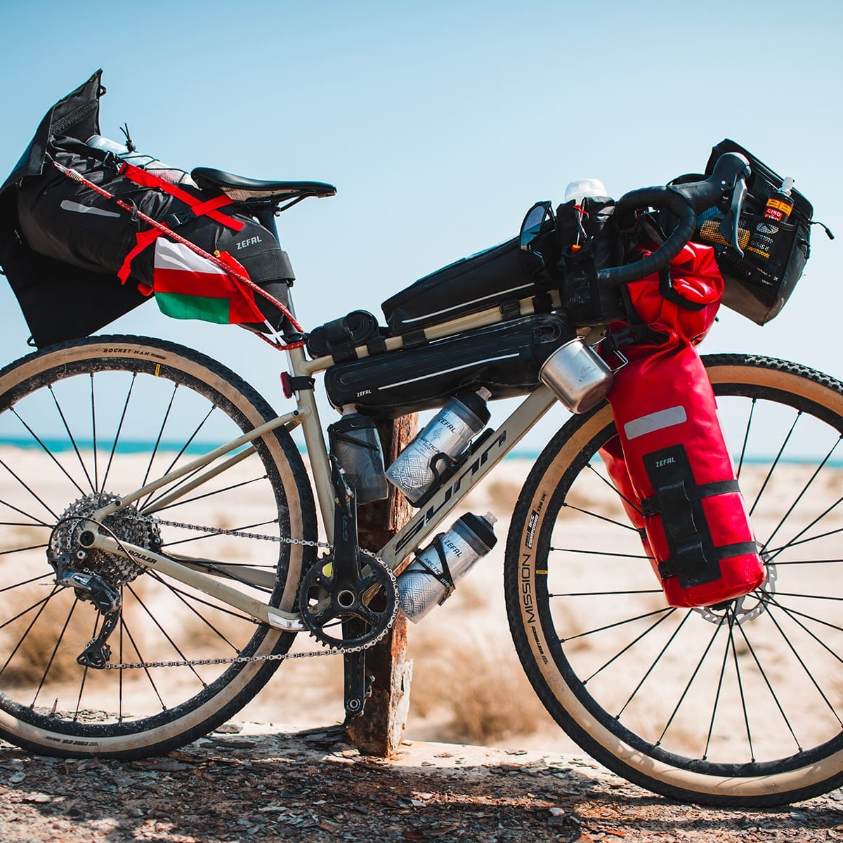 Sacoche et Support de fourche ZEFAL Z ADVENTURE FORK