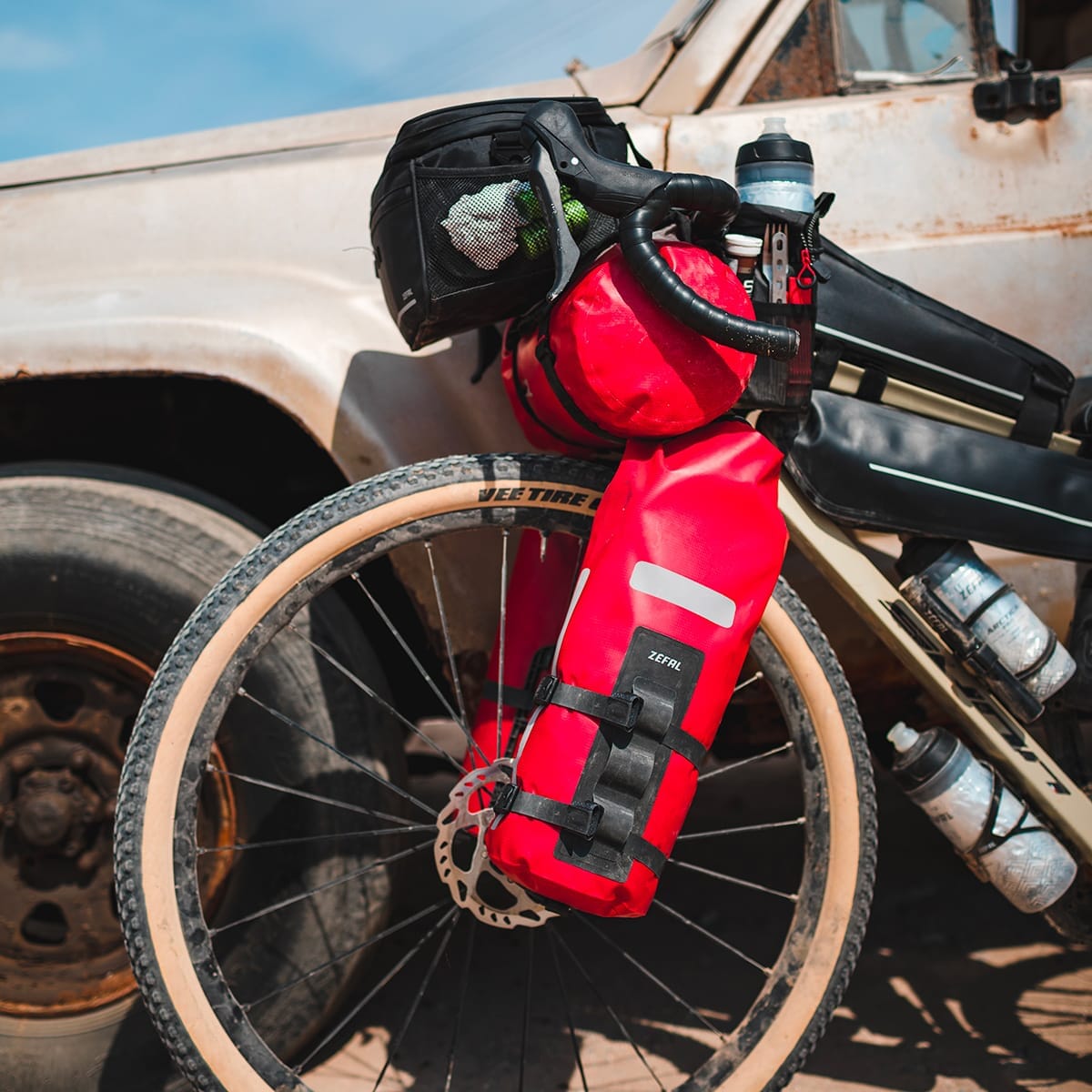Sacoche et Support de fourche ZEFAL Z ADVENTURE FORK