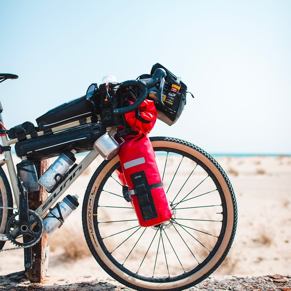 Sacoche et Support de fourche ZEFAL Z ADVENTURE FORK