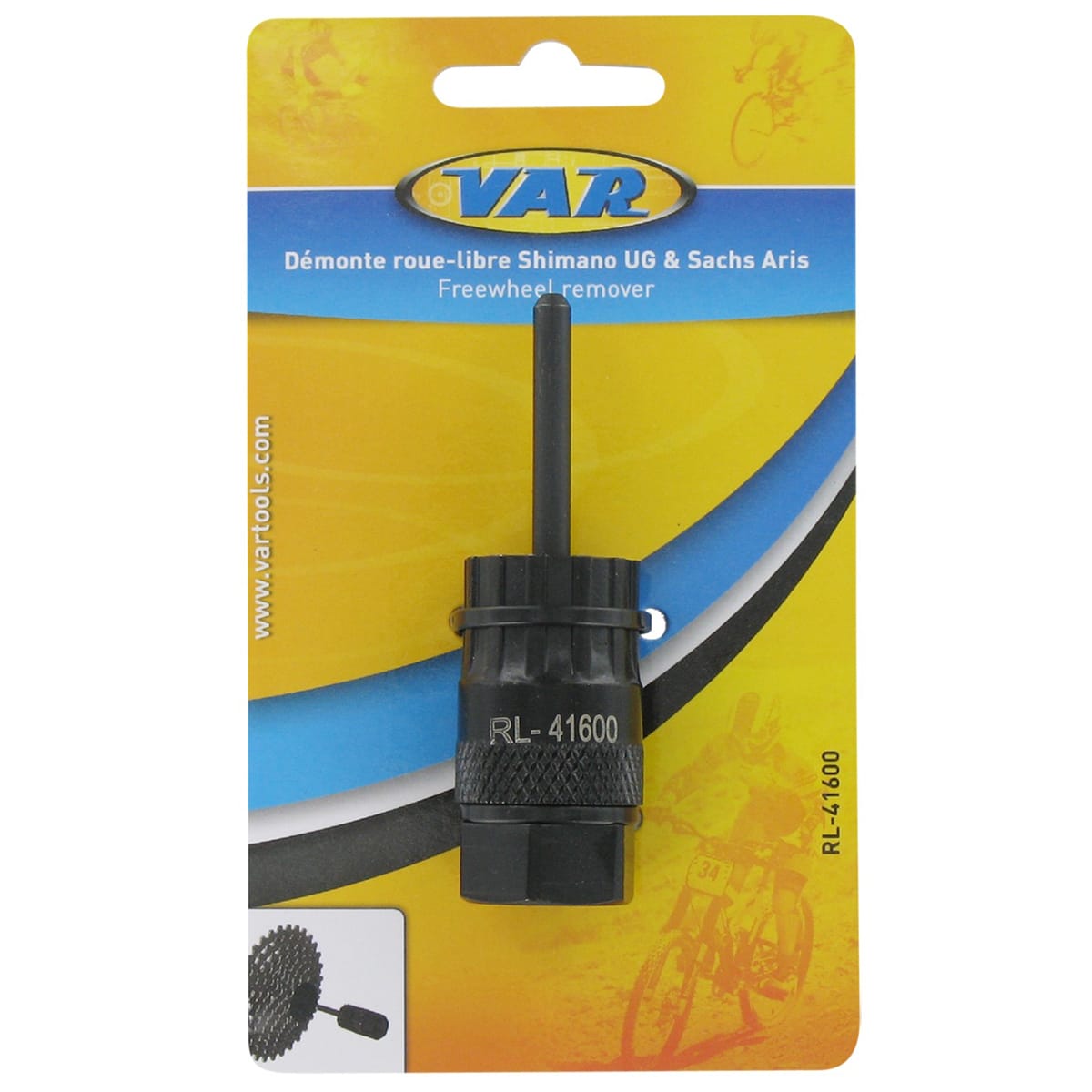 Frihjulsfjerner med VAR-guide til Shimano UG/Campagnolo/Sachs Aris