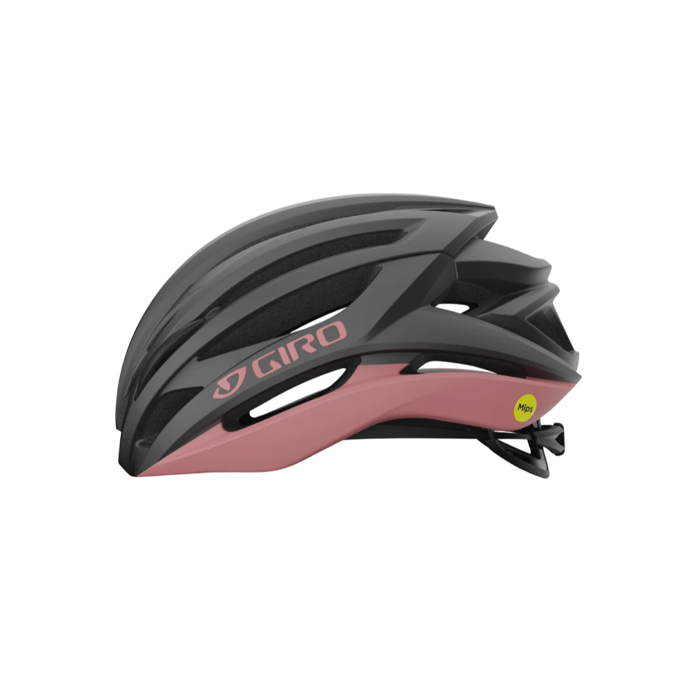 GIRO SYNTAX landevejshjelm grå/lyserød