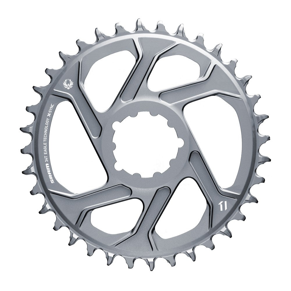 Chainring Mono SRAM EAGLE X-SYNC 2 BOOST 11/12 Speed Direct Mount Offset 3mm Grey