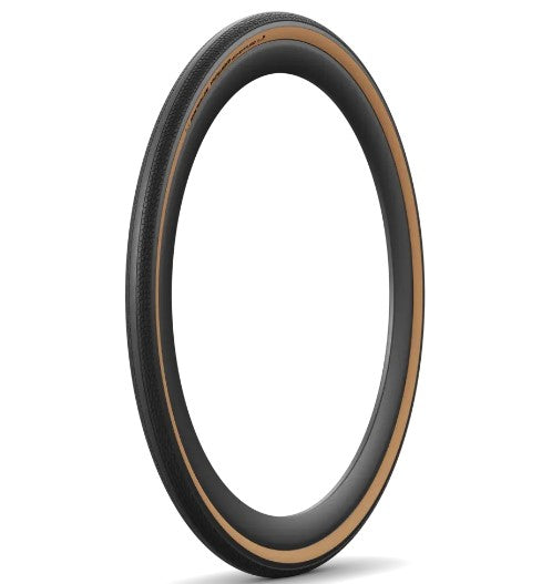 MICHELIN POWER ADVENTURE Competition Line 700x36c Tubeless Ready Brown-dæk