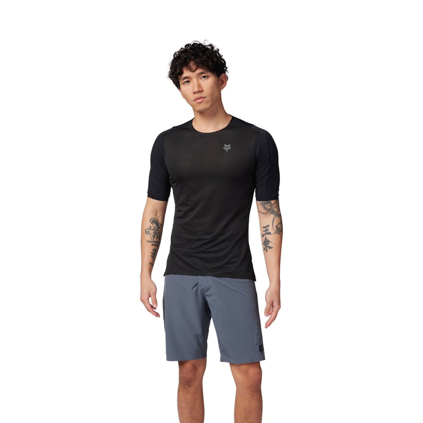 FOX FLEXAIR ASCENT Short Sleeve Jersey Black 2025