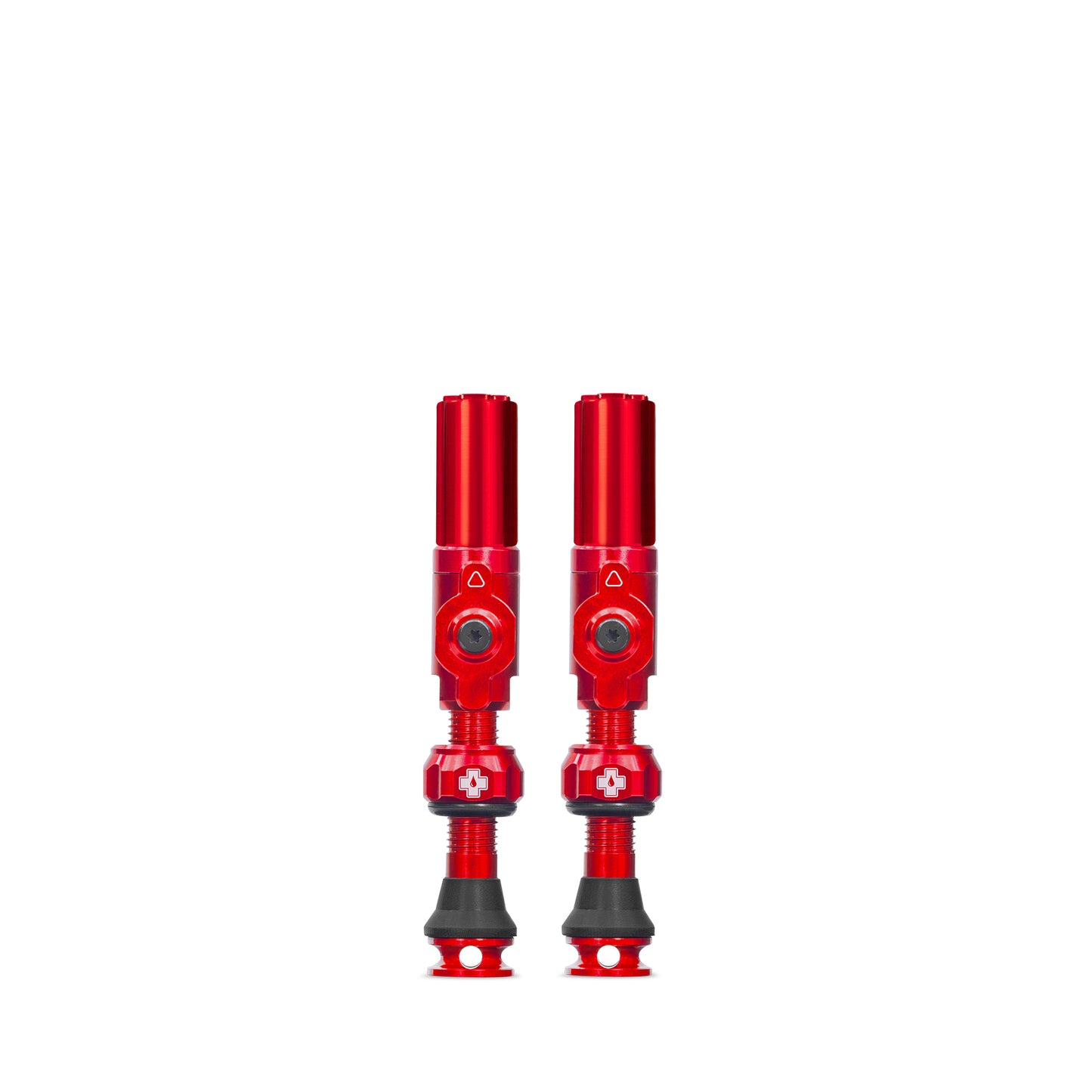 Slangeløse ventiler MUC-OFF Big Bore Hybrid (Schrader) Medium Rød