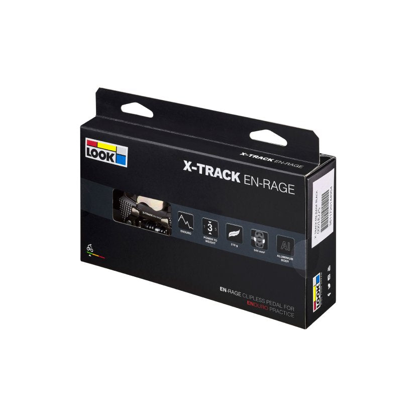 LOOK X-TRACK EN-RAGE SPD-pedaler Sort