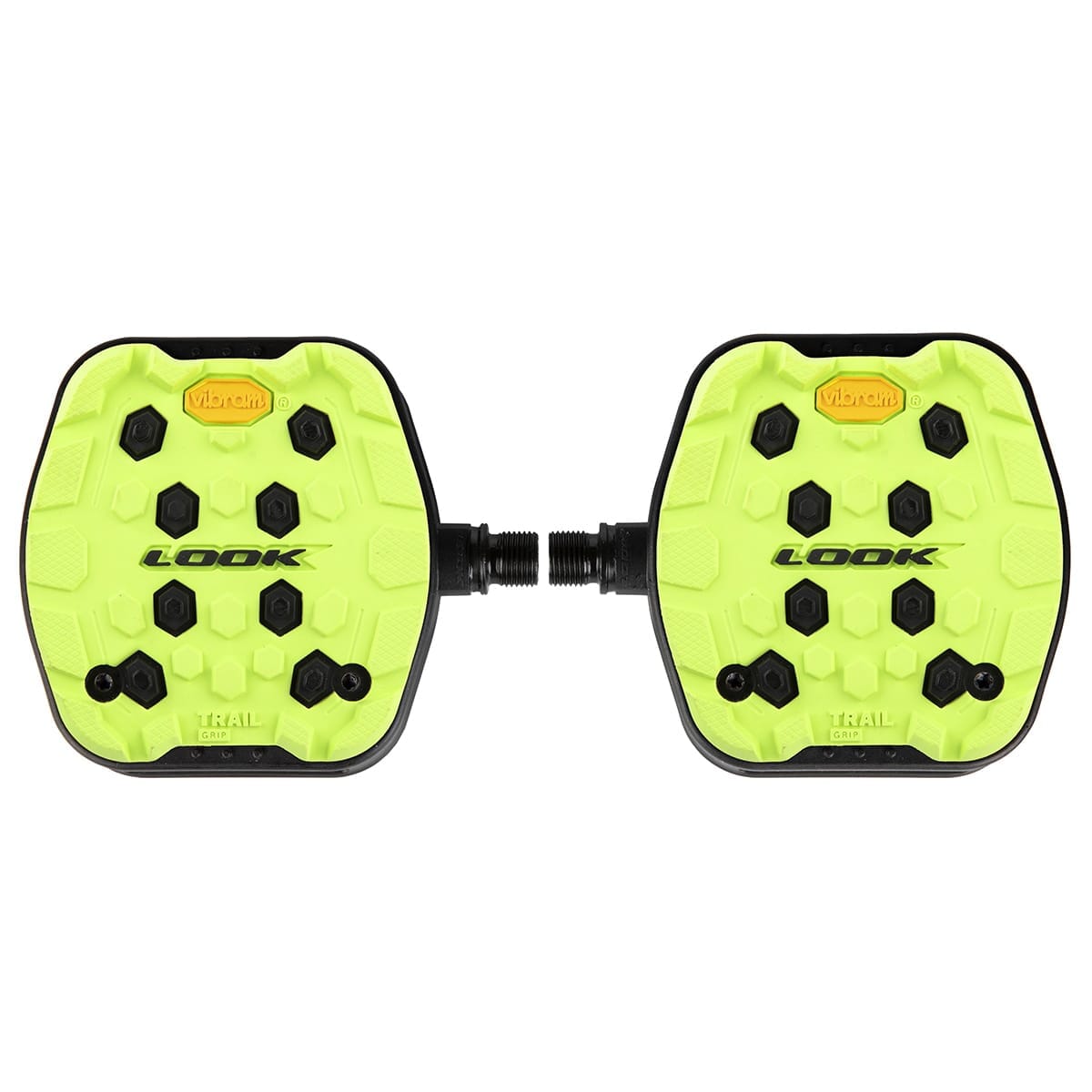 LOOK TRAIL GRIP Lime-pedaler