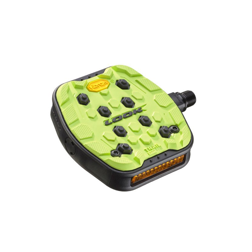 LOOK TRAIL GRIP Lime-pedaler