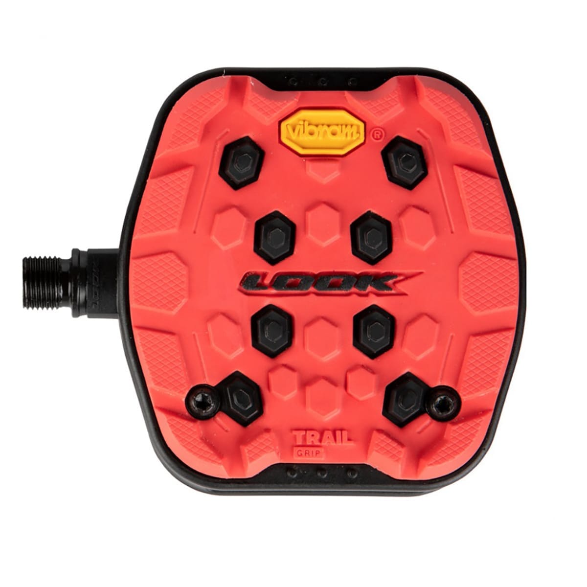 LOOK TRAIL GRIP-pedaler Rød