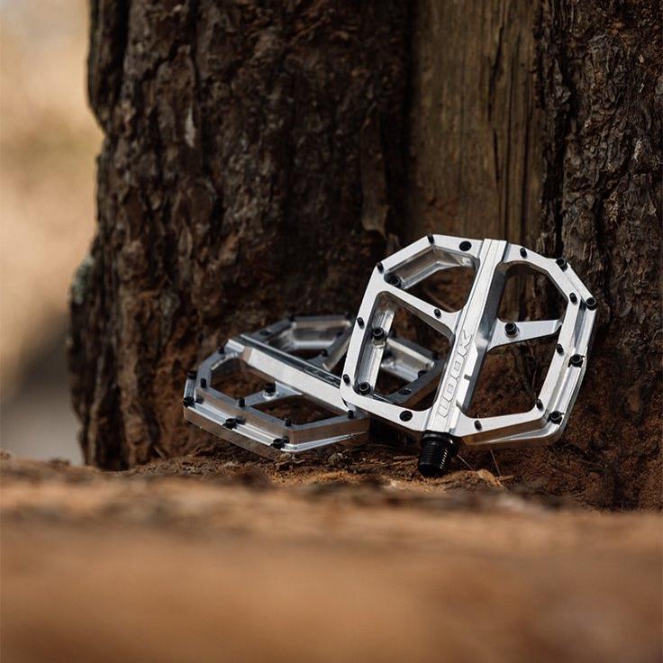 LOOK TRAIL ROC Plus Silver flade pedaler
