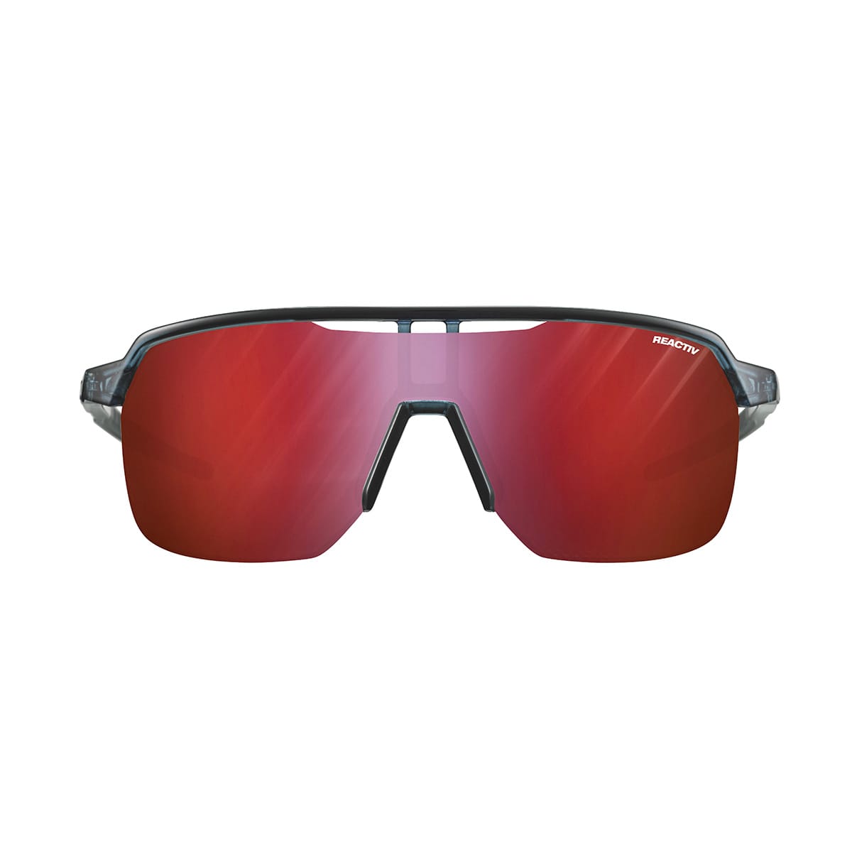 JULBO FREQUENCY Translucent Blue/Black Reactiv High Contrast Photochromic Goggles