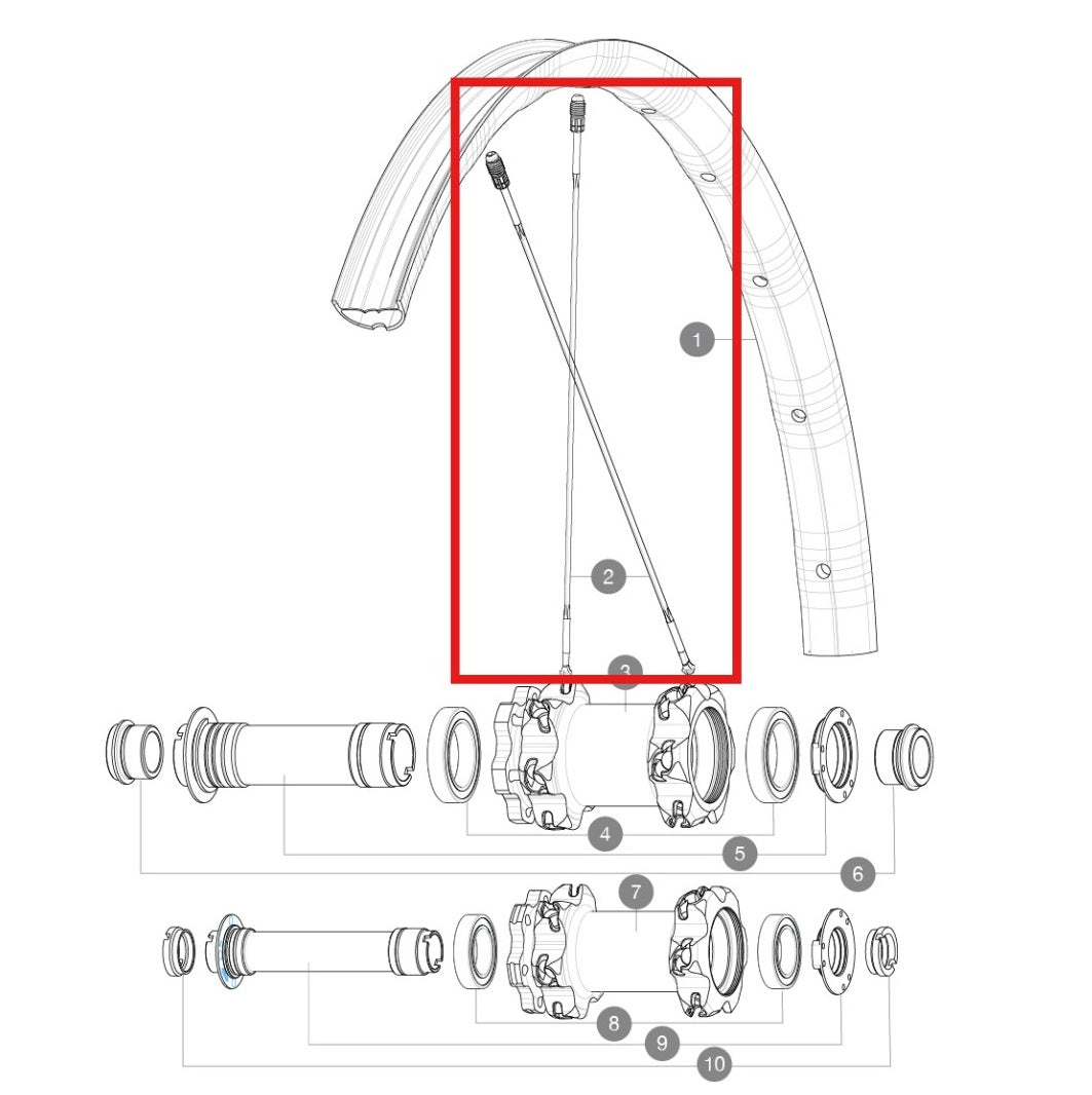SÆT MED 12 MAVIC CROSSMAX FIN/AV-AR DEEMAX PRO 27,5'' ALU 275MM FRONT EGER