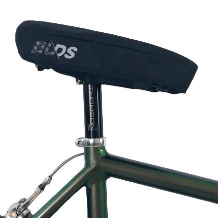 BUDS SADDLE PROTECT Polstret beskyttelsesovertræk til landevejs-/mountainbikesadler Sort