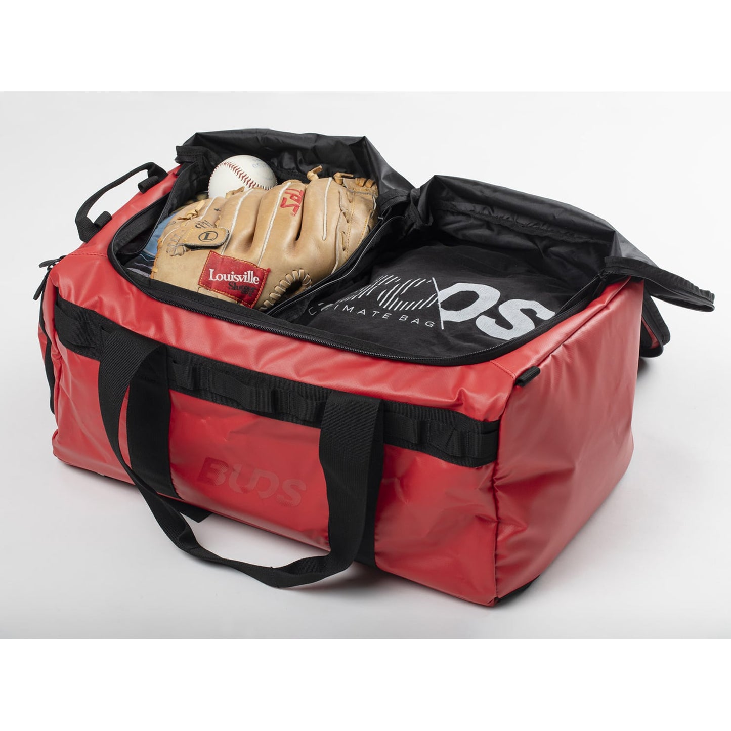 Travel Bag BUDS DUFFEL BAG MEDIUM 42 L Red
