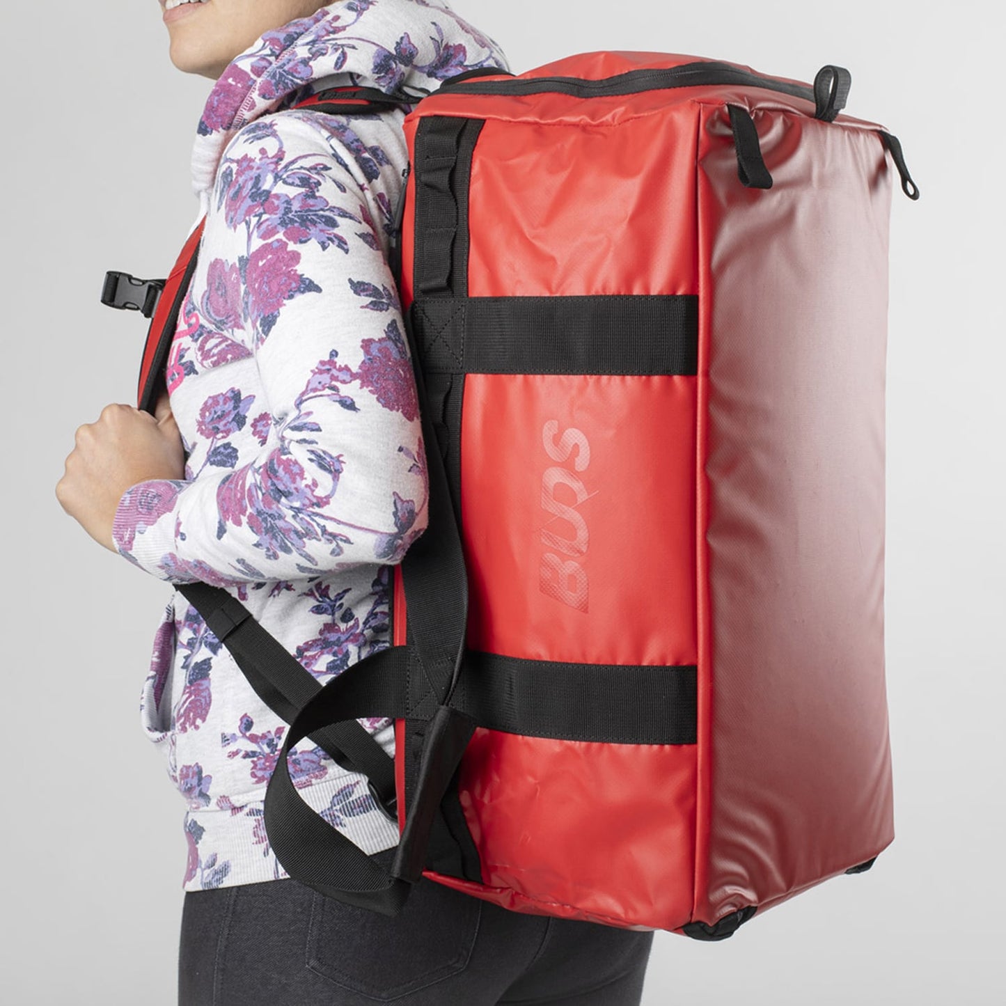 Travel Bag BUDS DUFFEL BAG MEDIUM 42 L Red