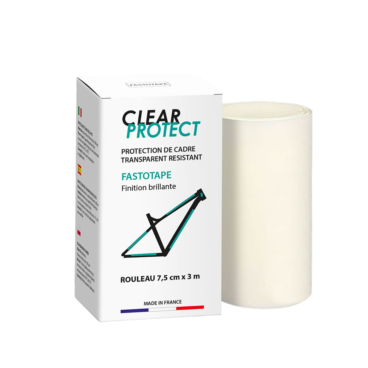 Selvklæbende rammebeskyttelse CLEARPROTECT FASTOTAPE Glossy 3 m x 7,5 cm
