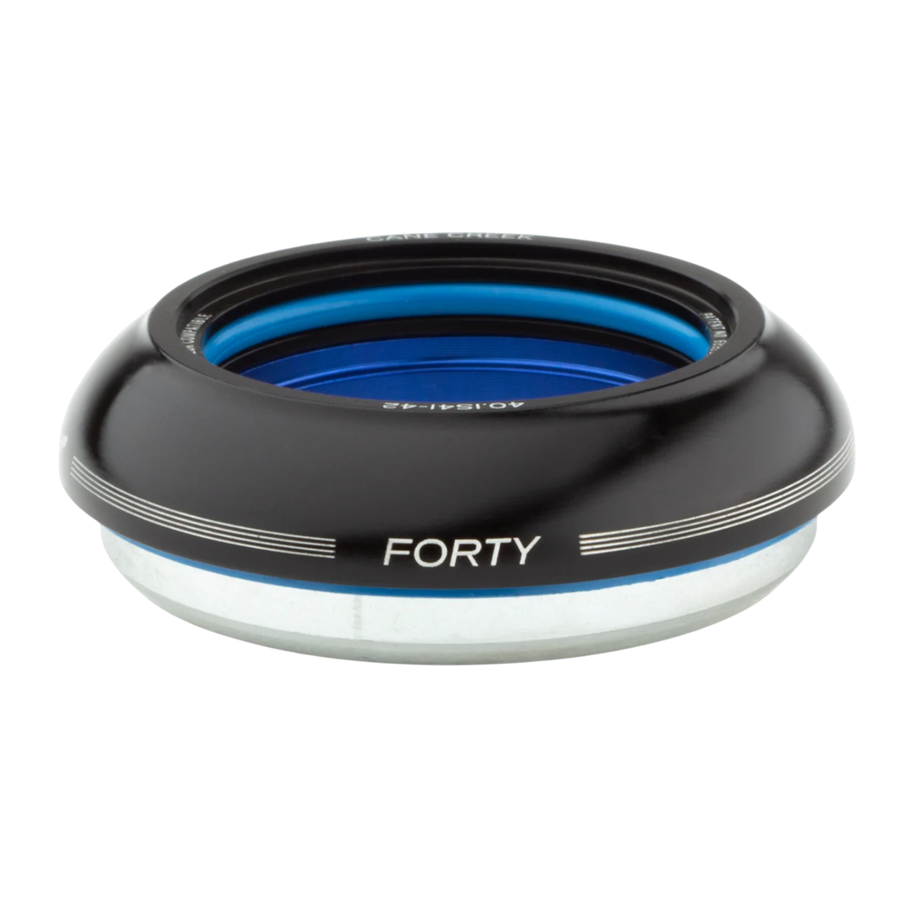 CANE CREEK 40 øvre headset, 1 1/8", kort, bredt dæksel, sort IS41/28.6/H8/51.1