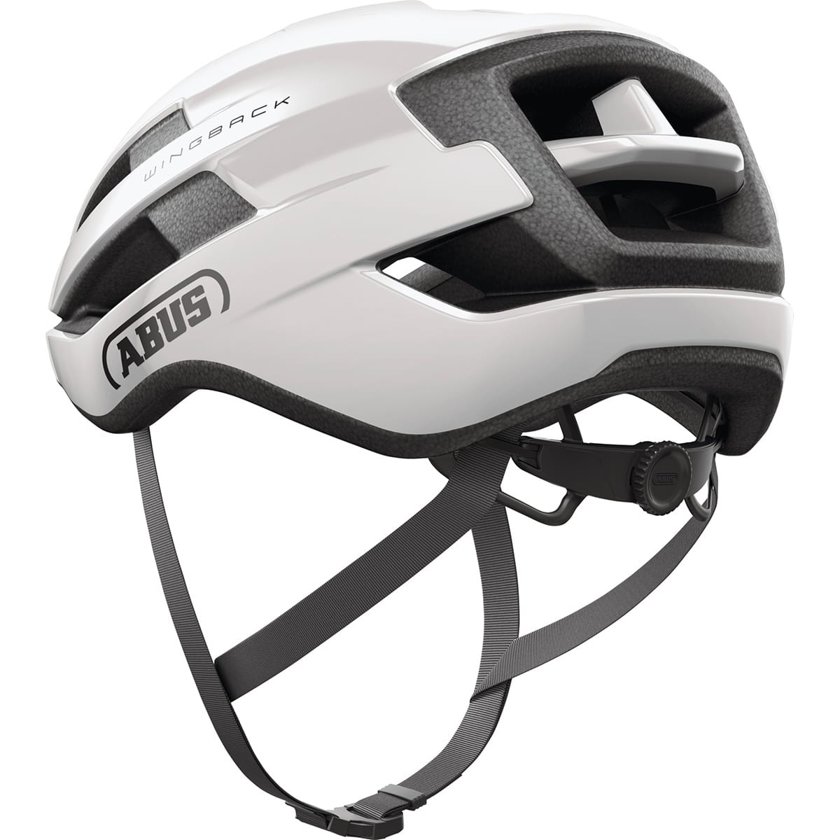 ABUS WINGBACK landevejshjelm hvid
