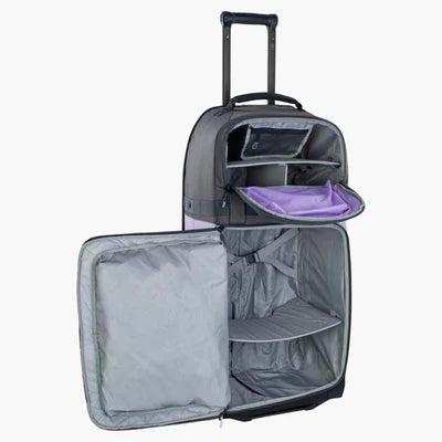 EVOC WORLD TRAVELLER 125 L Rejsetaske Sort/lilla
