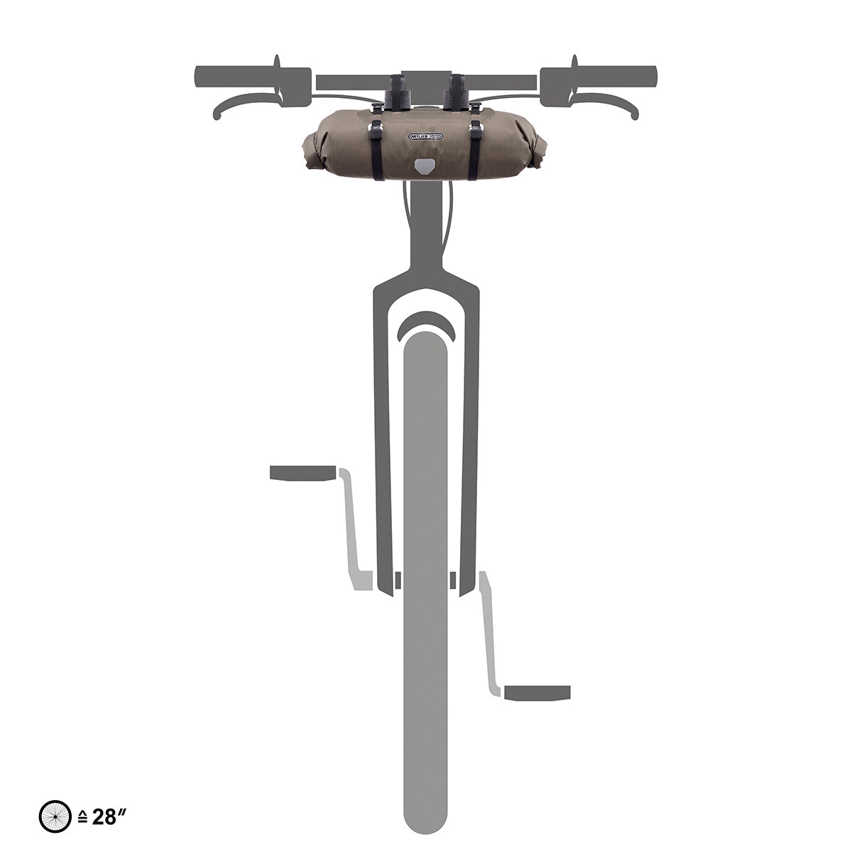 ORTLIEB HANDLEBAR-PACK Styrtaske 9 L Grå