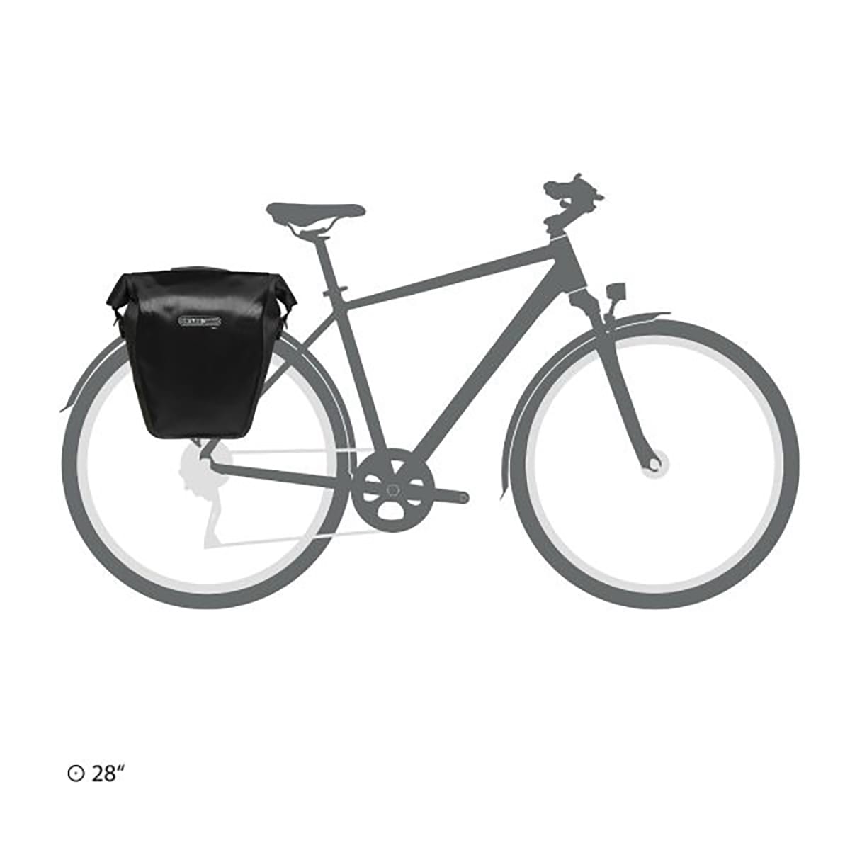 ORTLIEB BACK ROLLER 20 L Bagagebærer taske Sort
