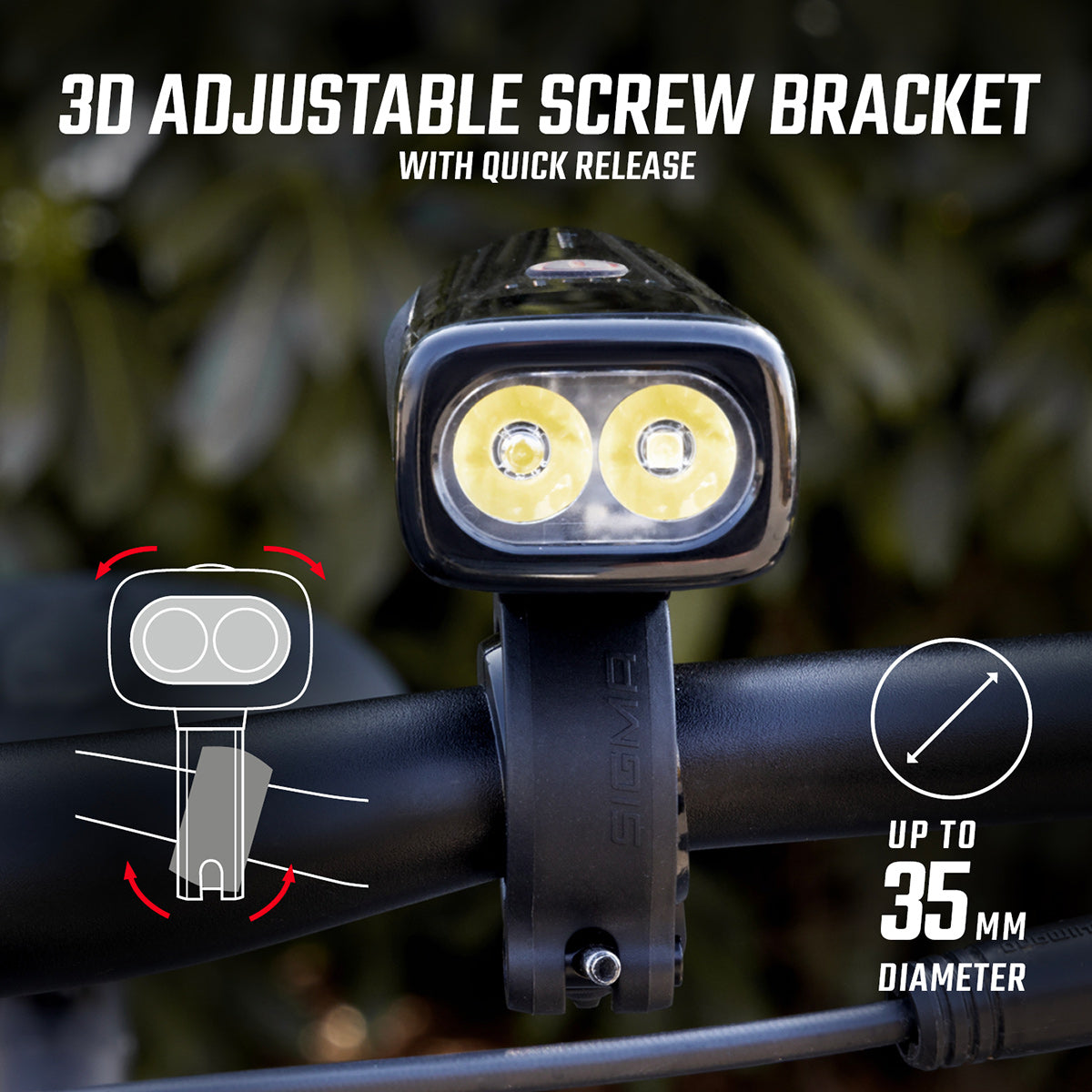 Skruelygtebeslag SIGMA AURA 100/BUSTER 800/BUSTER 1100