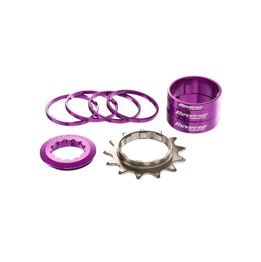 REVERSE COMPONENTS Single Speed Kit med 13-tands tandhjul Lilla
