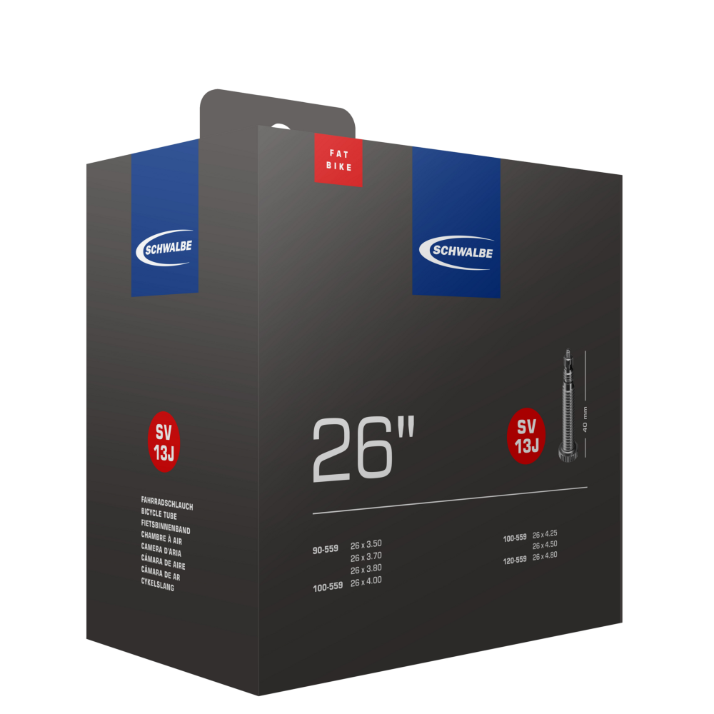 SCHWALBE FATBIKE slange 26x3.50/4.80 Presta 40mm