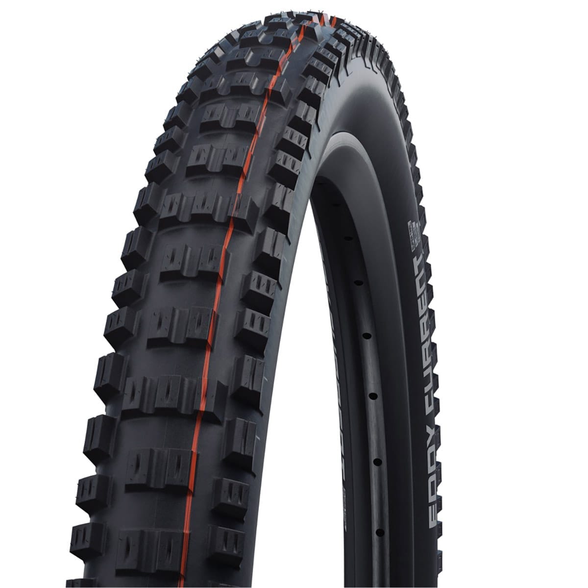 Pneu SCHWALBE EDDY CURRENT FRONT 27.5x2.60 ADDIX SOFT SUPERTRAIL Tubeless Ready Souple Noir