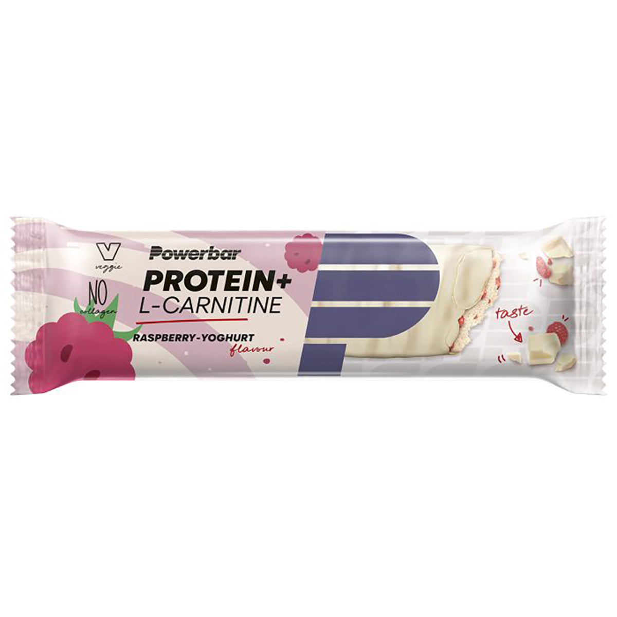 POWERBAR PROTEIN+ L-CARNITINE Recovery Bar (35 g) Hindbær Yoghurt