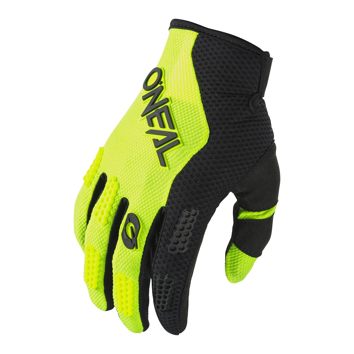 O'NEAL ELEMENT RACEWEAR Handsker Fluorescerende gul/sort