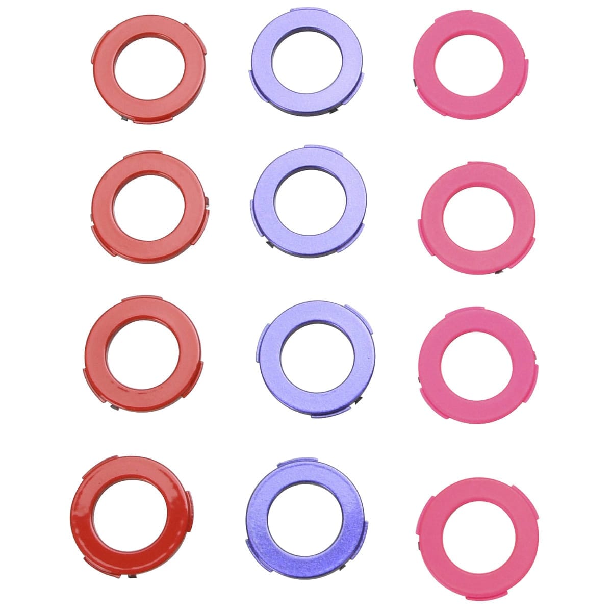 Kit de 6 Oeillets MAGURA pour Γtriers 4 Pistons Violet, Rouge, Rose