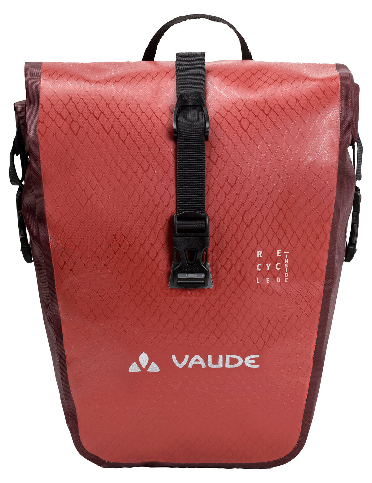 Et par VAUDE AQUA FRONT bagagetasker 28 L rød
