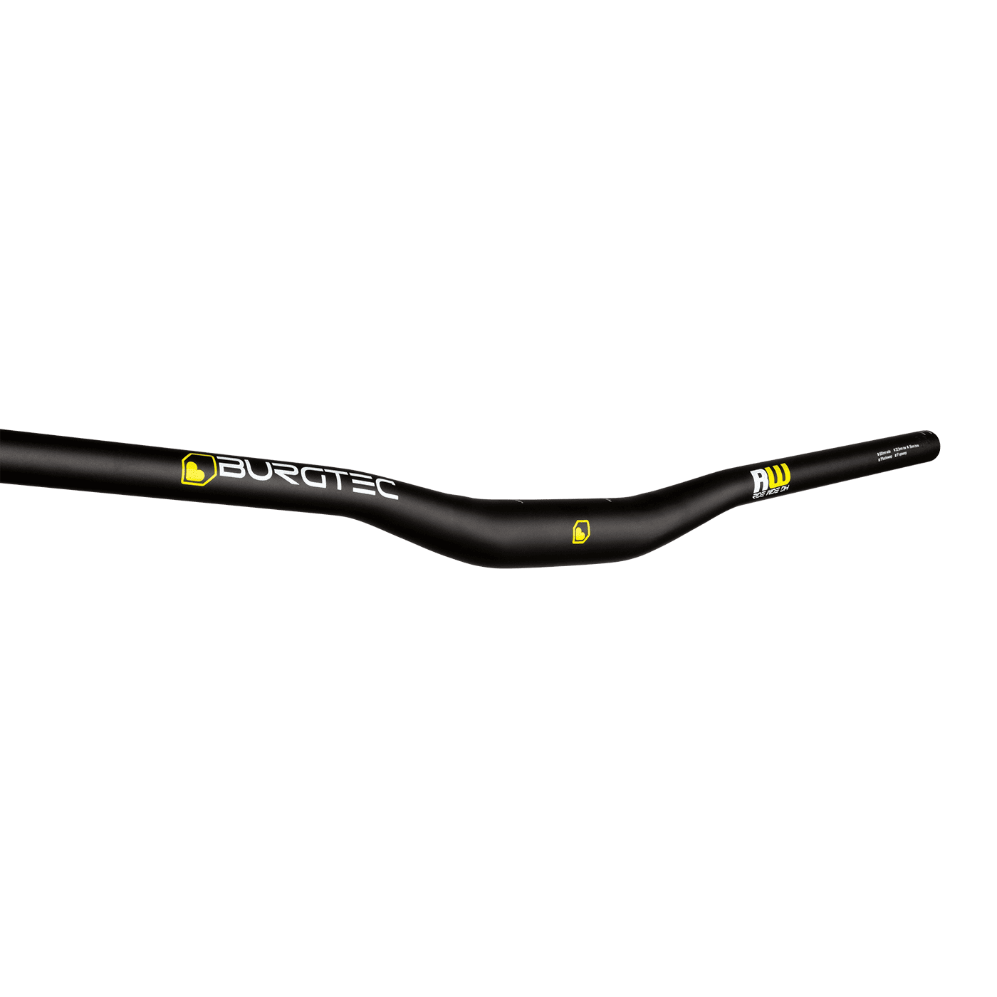 BURGTEC RIDE WIDE DH Rise-bøjle 22,5 mm 800 mm sort