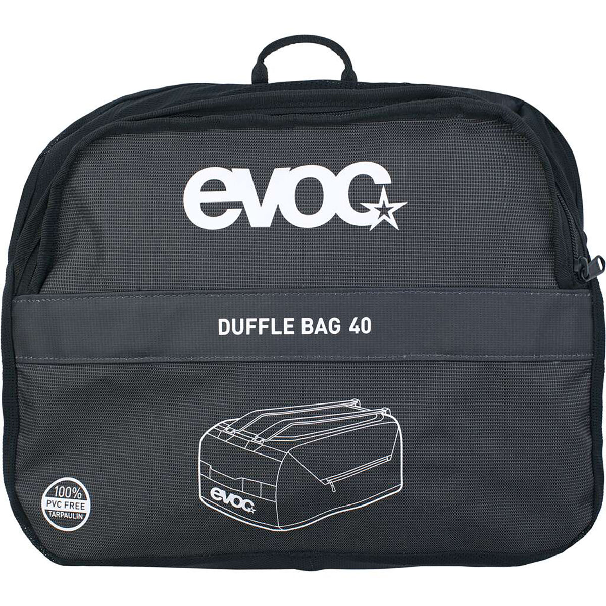 EVOC DUFFLE Rejsetaske 40 L Sort