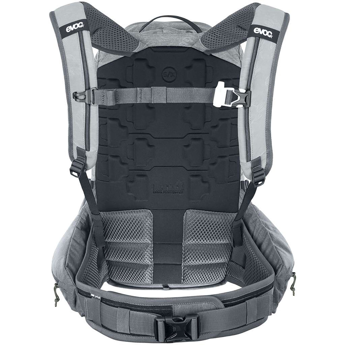 Backpack with Dorsal EVOC TRAIL PRO 16L Grey