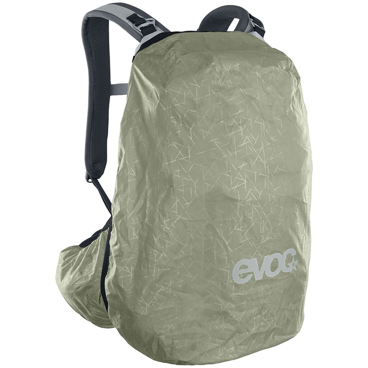 Backpack with Dorsal EVOC TRAIL PRO 16L Grey