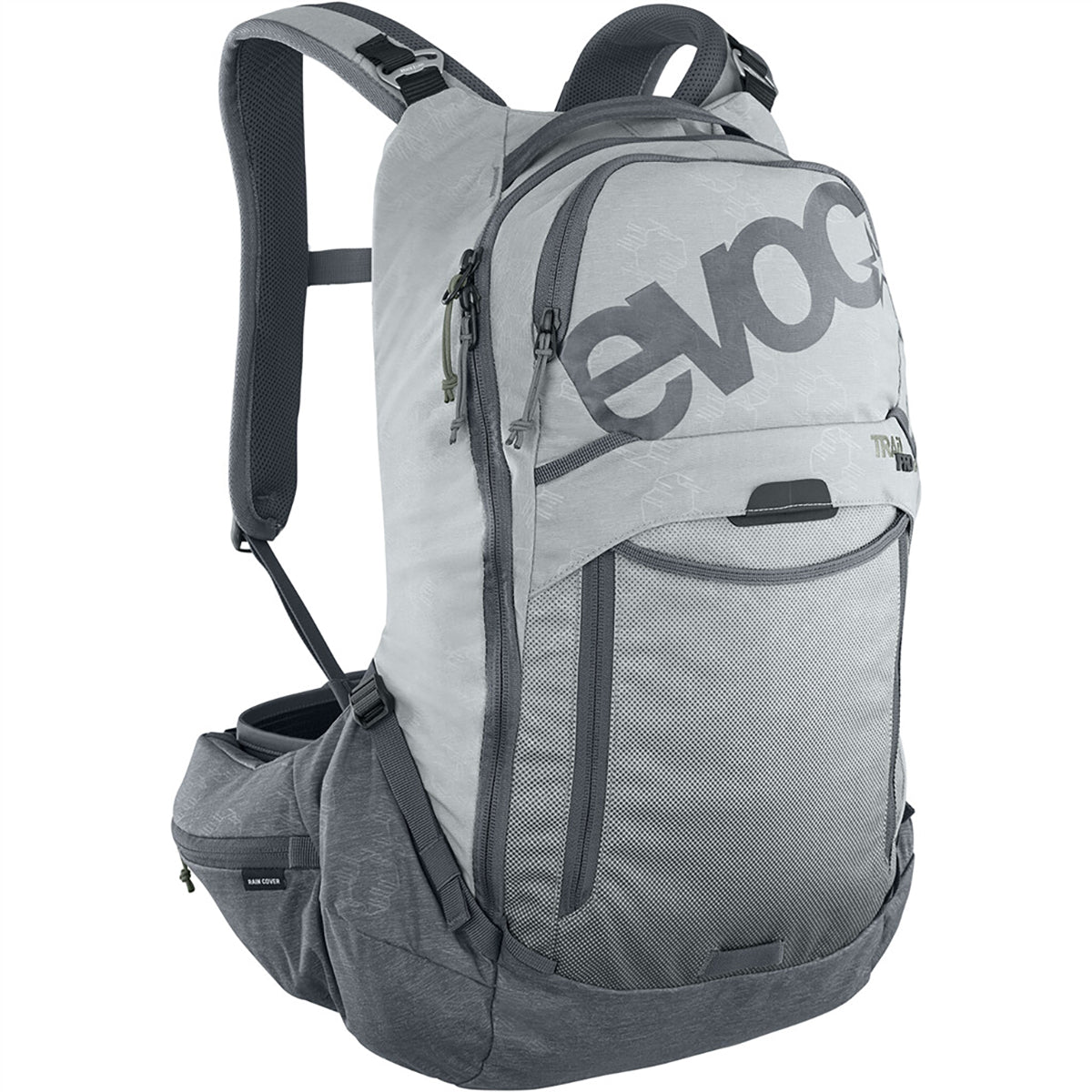 Backpack with Dorsal EVOC TRAIL PRO 16L Grey